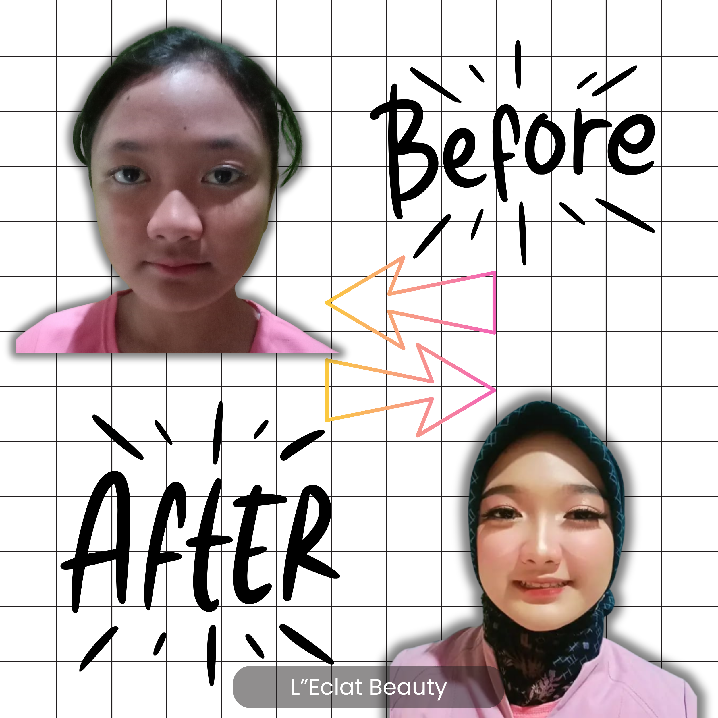 Rias Wajah dan Makeup Artist L'Eclat Beauty Bangkalan